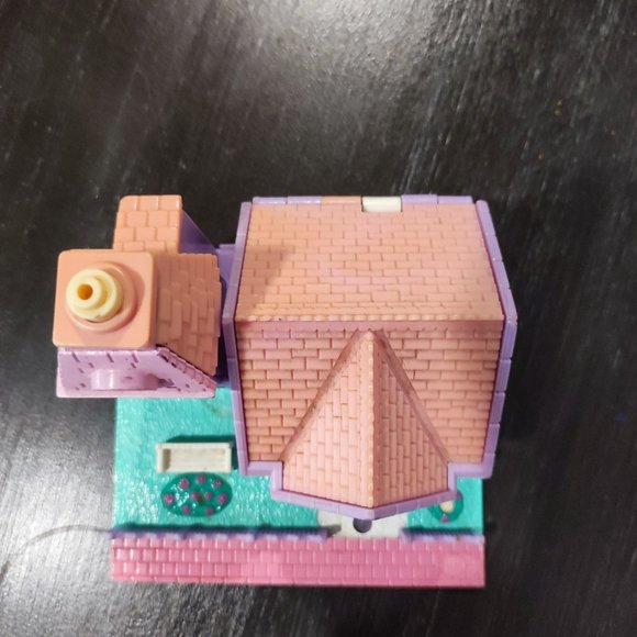 Rare vintage 1993 Bluebird Polly Pocket Wedding Chapel Pollyville No figures - Picture 2 of 9